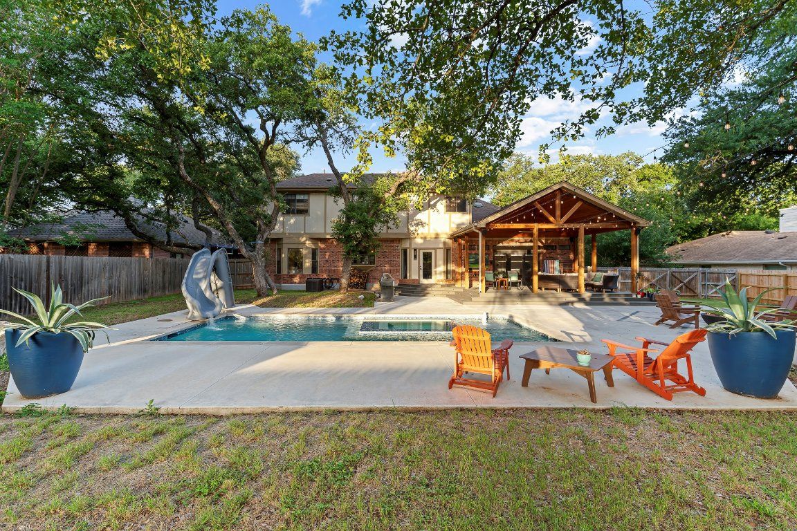 Backyard, Exterior, Pool