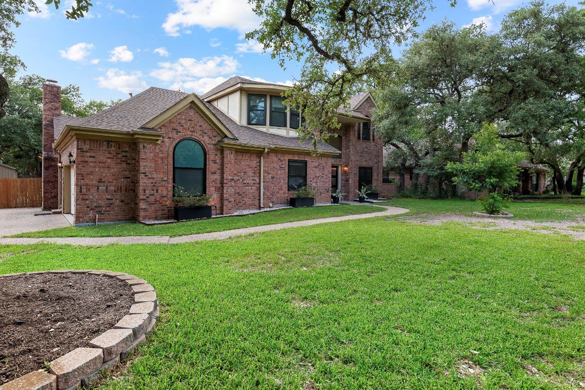 Backyard, Exterior, Facade, Brick Facade, Tudor Revival