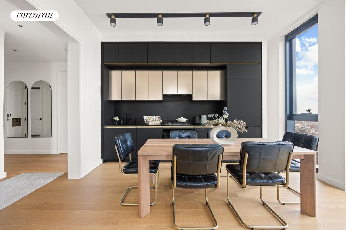 Dining room, Interior, Kitchen, Wood Texture Flooring
