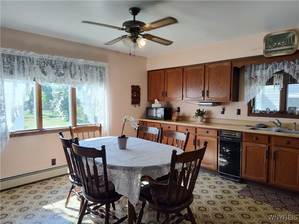 Dining room, Interior, Kitchen
