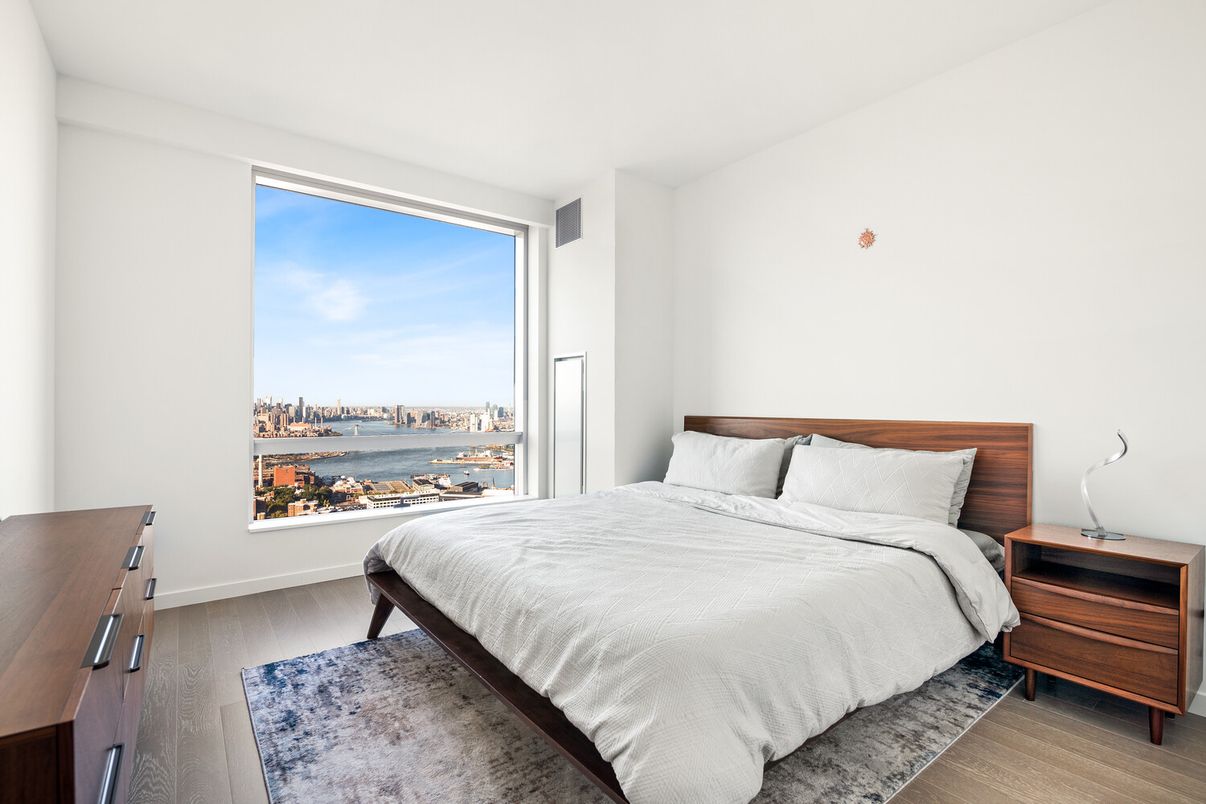 Bedroom, Interior, Water, Wood Texture Flooring