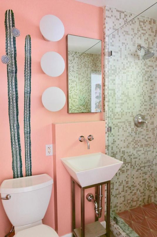Bathroom, Free Standing Baths, Glass Shower, Interior