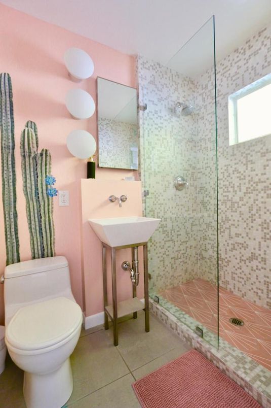 Bathroom, Glass Shower, Interior