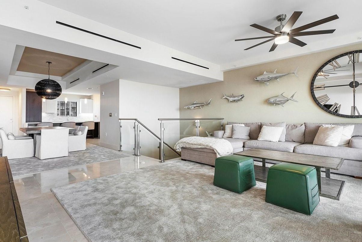 Dining room, Interior, Kitchen, Living room, Pendant Lights