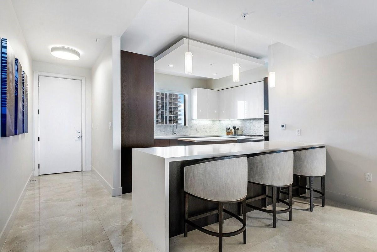 Interior, Kitchen, Pendant Lights, Recessed Lighting