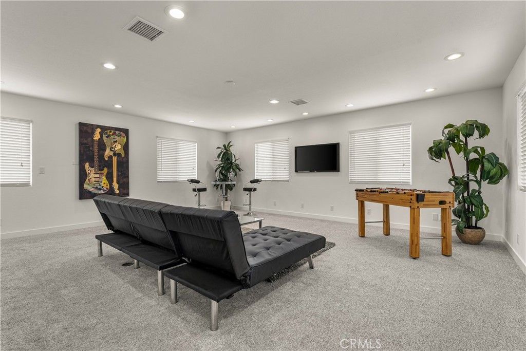 Game Room, Interior, Recessed Lighting