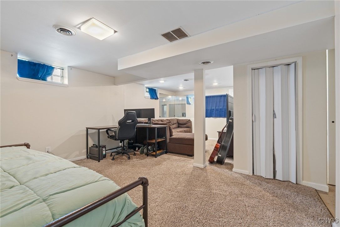 Home Office, Interior, Recessed Lighting