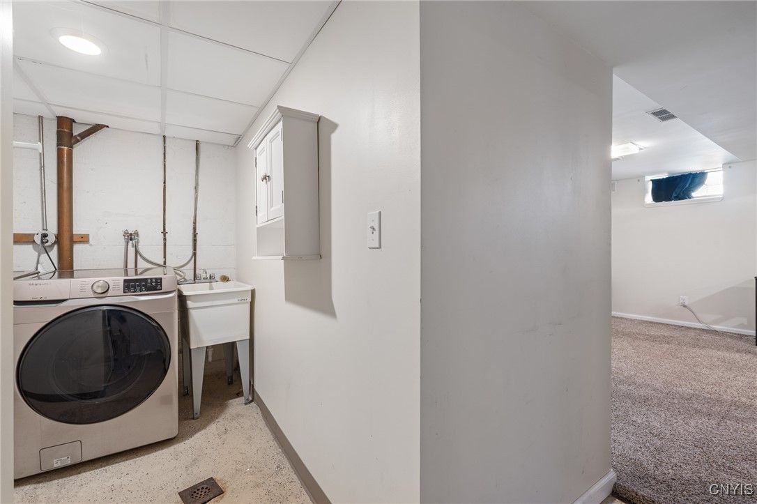 Interior, Recessed Lighting, Washer