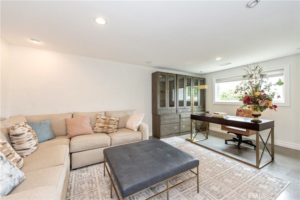 Home Office, Interior, Recessed Lighting