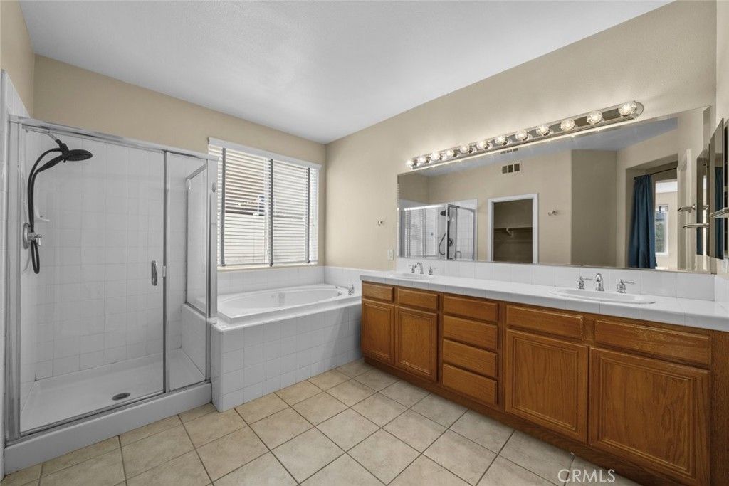 Bathroom, Dual Sink Vanities, Glass Shower, Interior