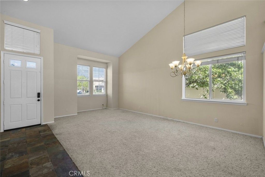 Chandelier, Empty room, Interior