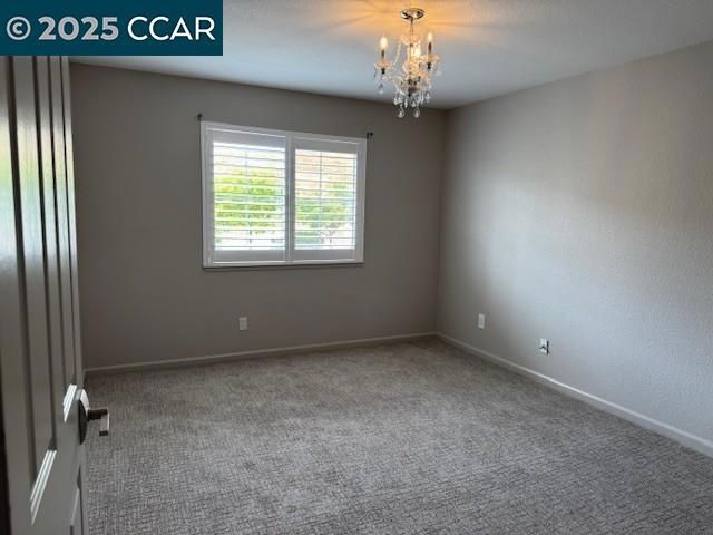 Chandelier, Empty room, Interior