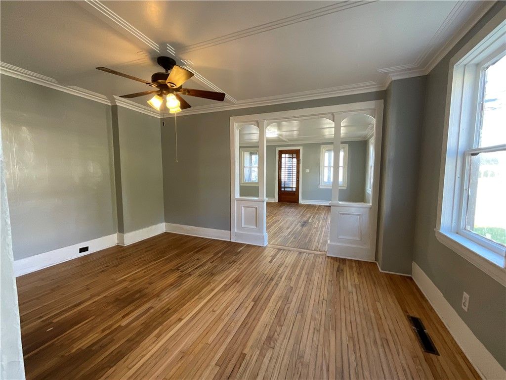 Empty room, Interior, Wood Texture Flooring