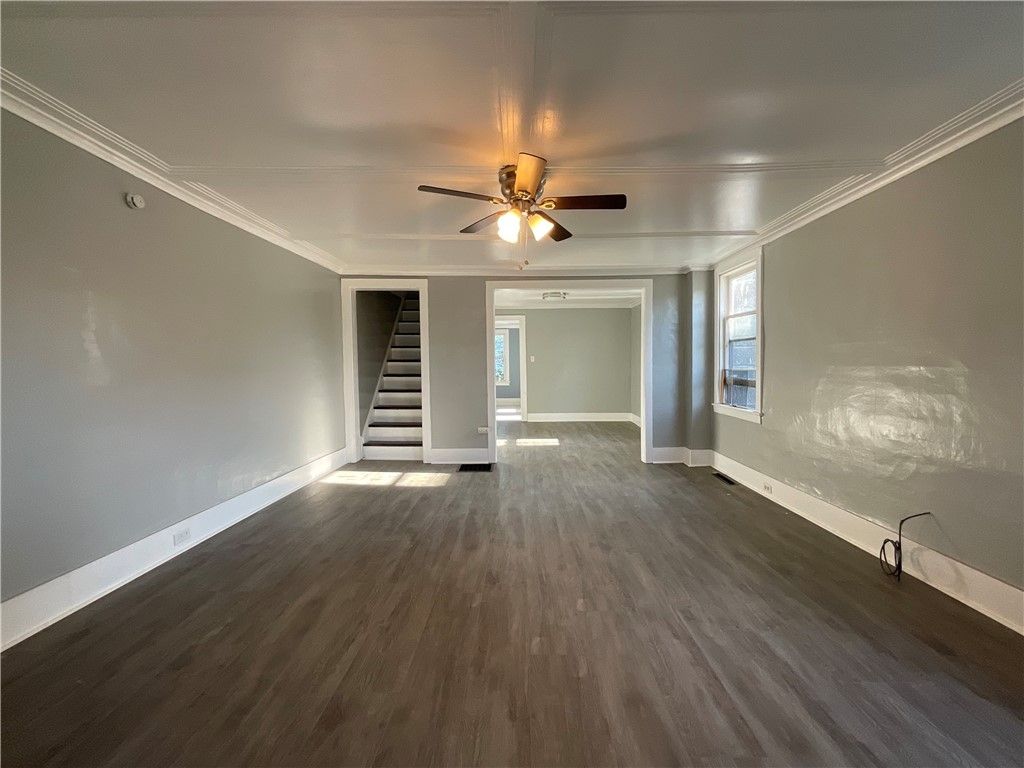 Empty room, Interior, Wood Texture Flooring