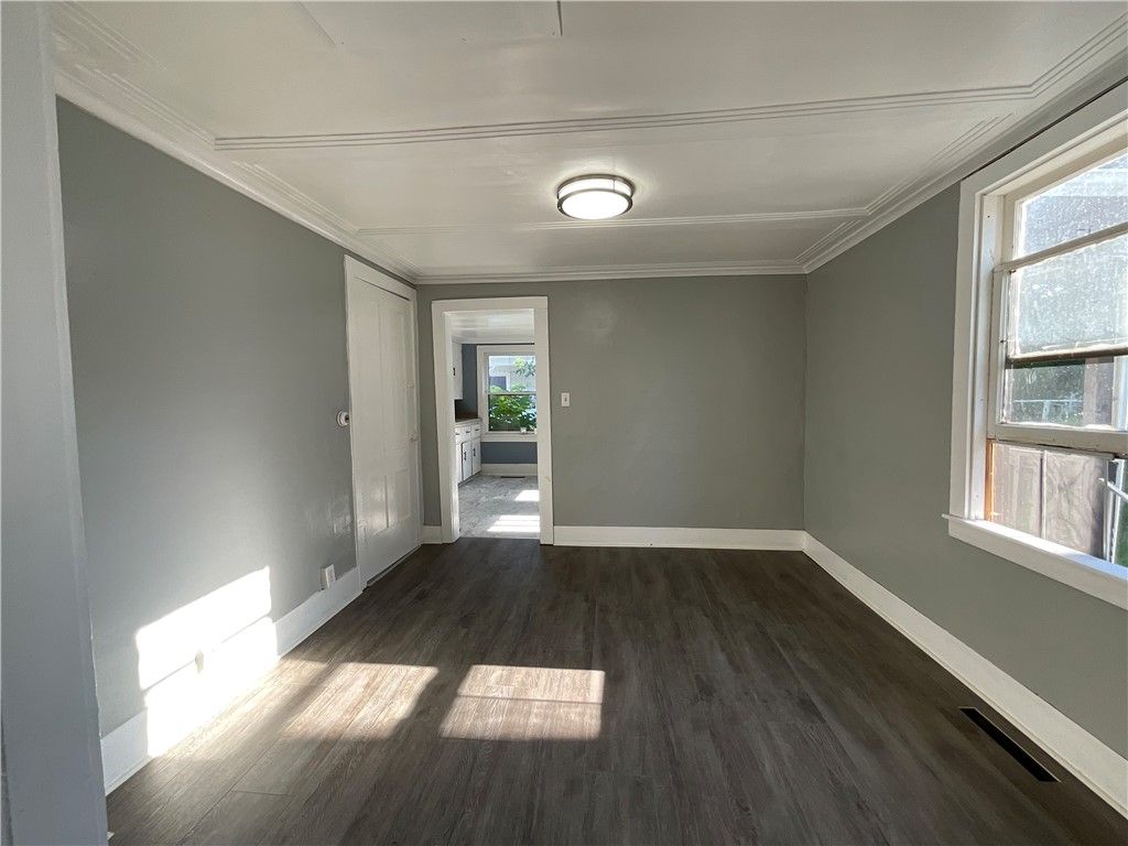 Empty room, Interior, Wood Texture Flooring