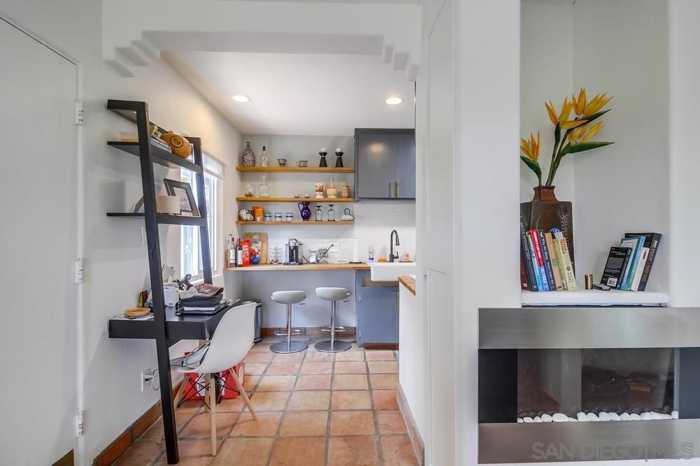 Home Office, Interior, Recessed Lighting