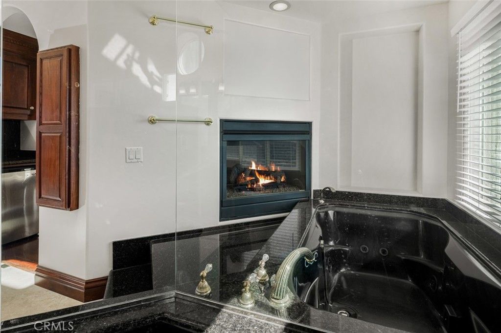 Bathroom, Fireplace, Interior