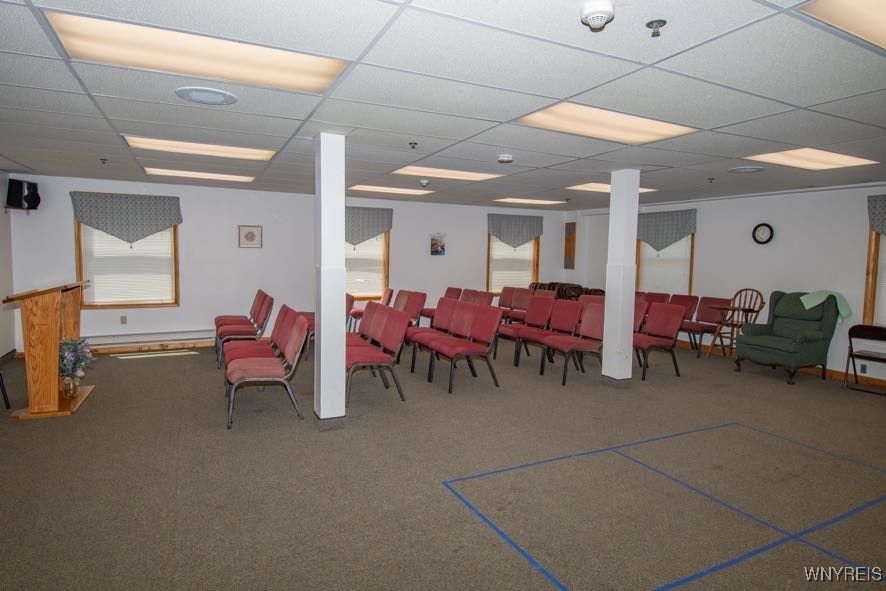 Dining room, Interior, Recessed Lighting