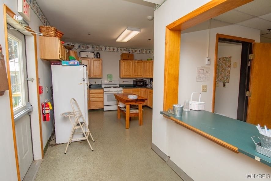 Dining room, Interior, Kitchen