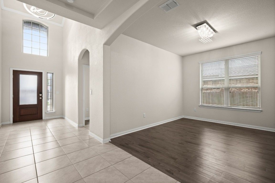 Empty room, Interior, Wood Texture Flooring