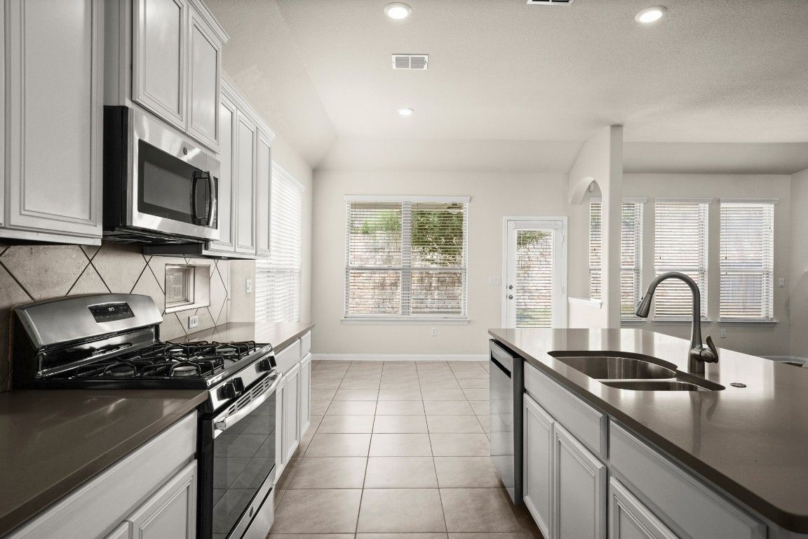 Interior, Kitchen, Recessed Lighting, Stainless Steel Appliances