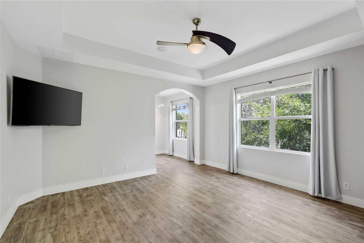 Empty room, Interior, Wood Texture Flooring