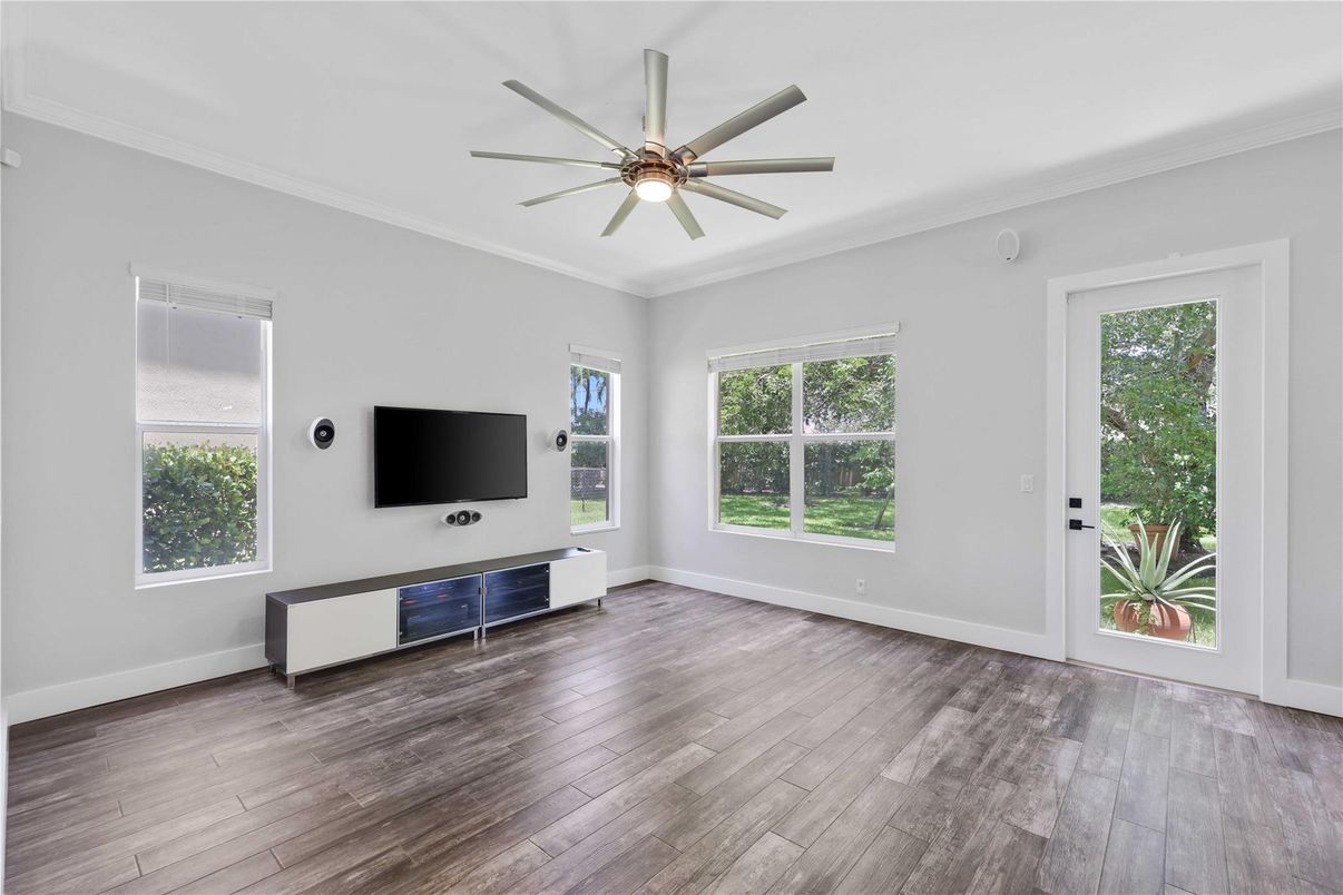 Empty room, Interior, Wood Texture Flooring