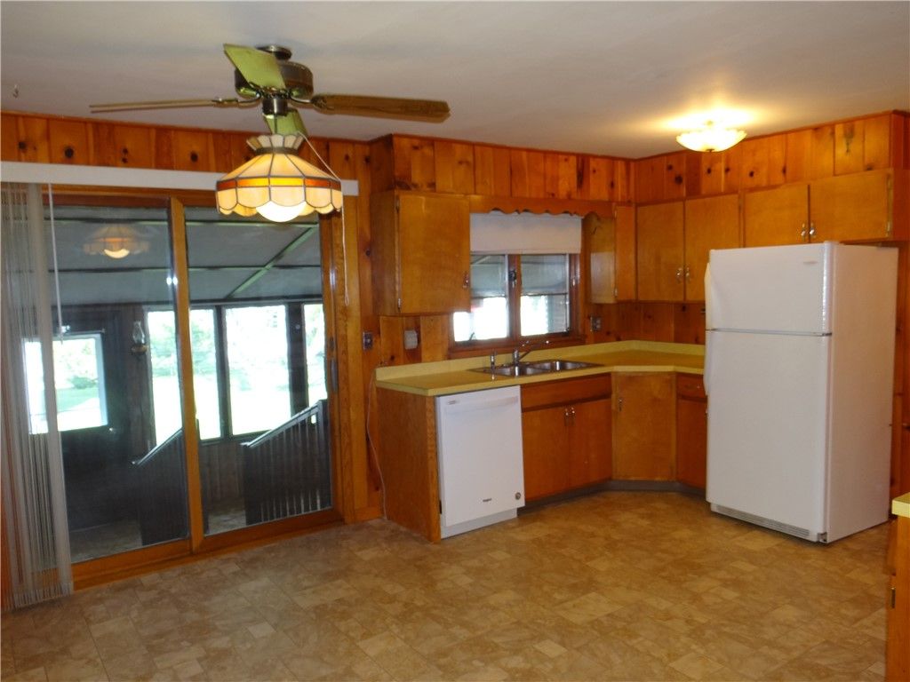 Interior, Kitchen, Wooden Walls