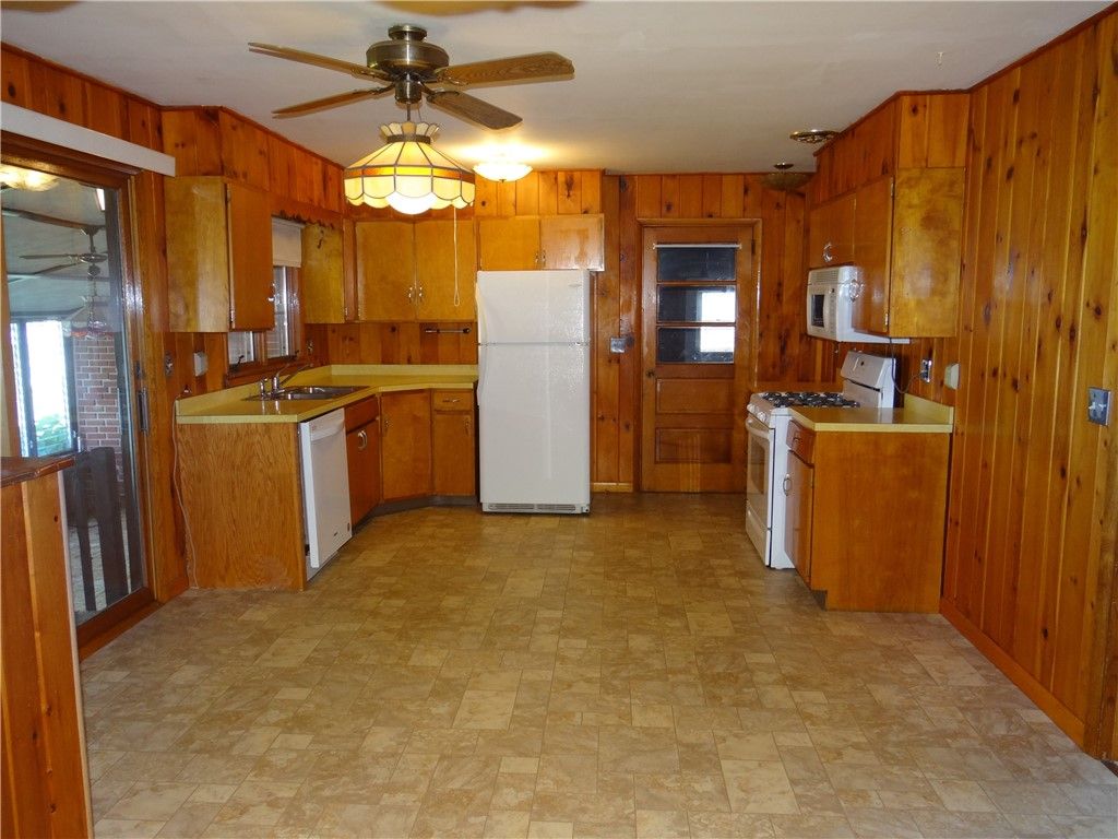 Interior, Kitchen, Wooden Walls