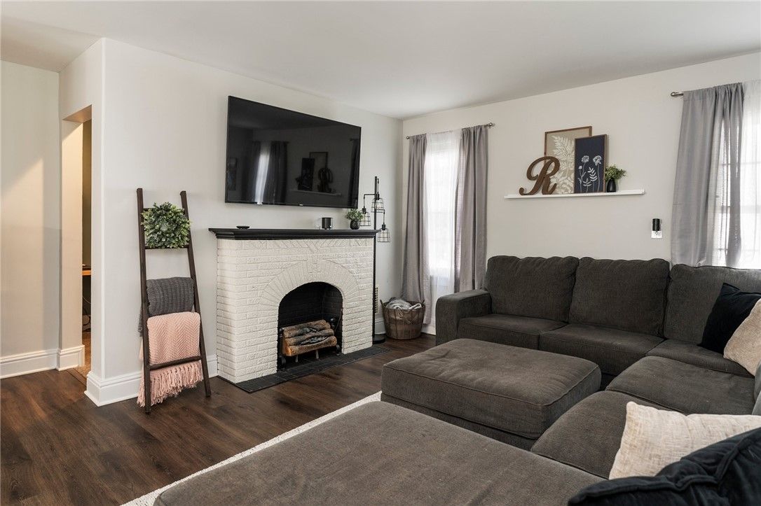 Fireplace, Interior, Living room, Wood Texture Flooring