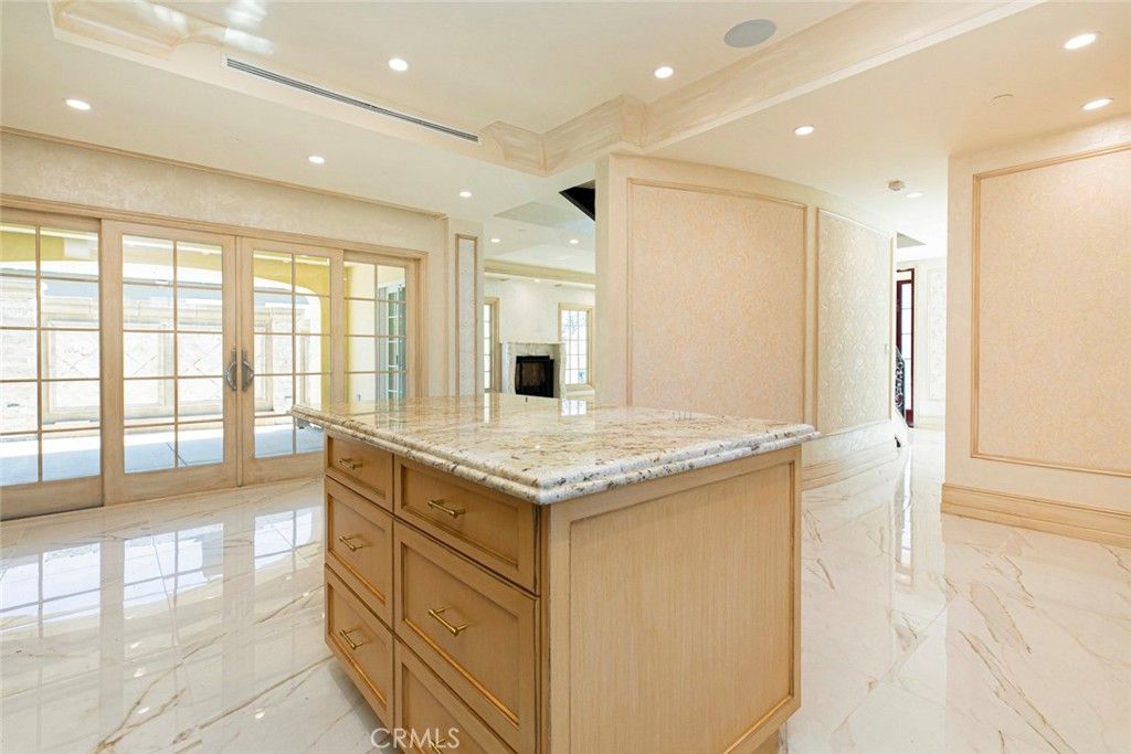Interior, Marble, Recessed Lighting