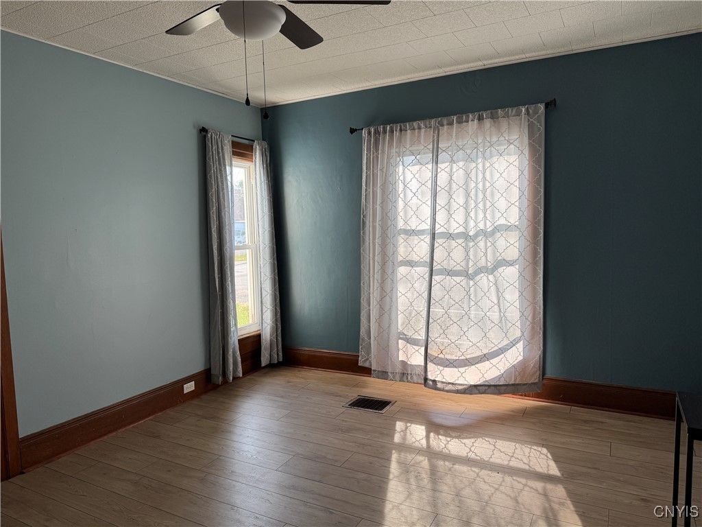 Empty room, Interior, Wood Texture Flooring