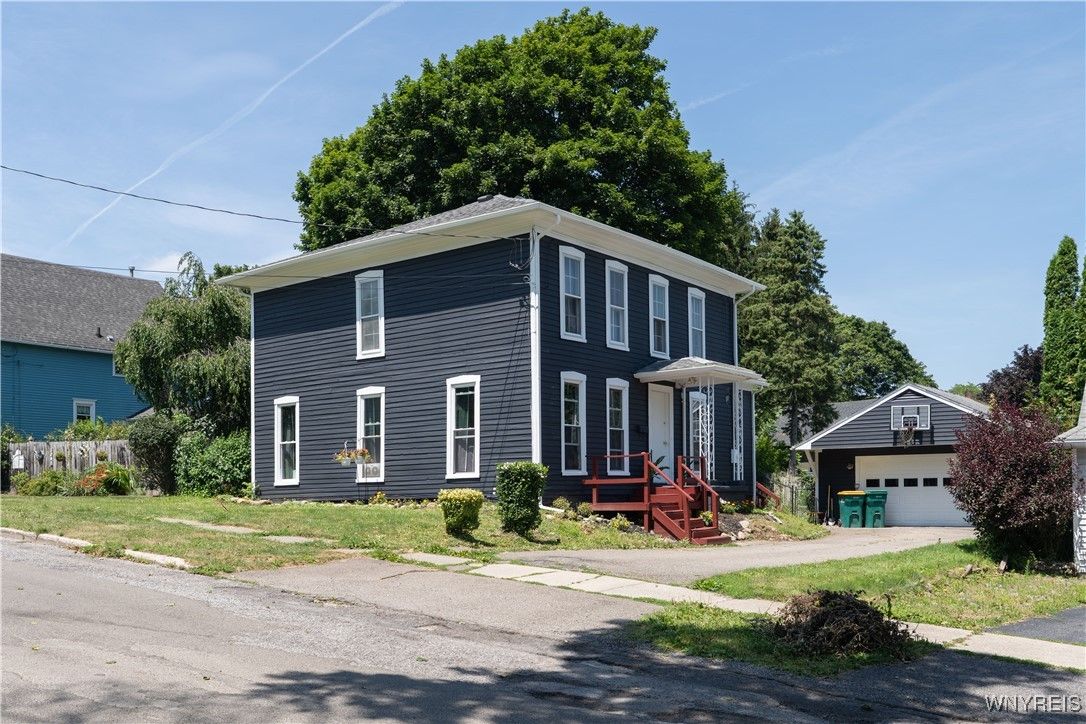 Backyard, Detached Garage, Exterior, Facade, Georgian