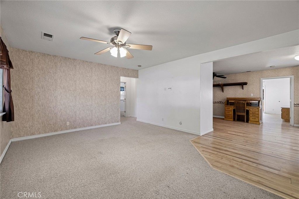 Empty room, Interior, Wood Texture Flooring