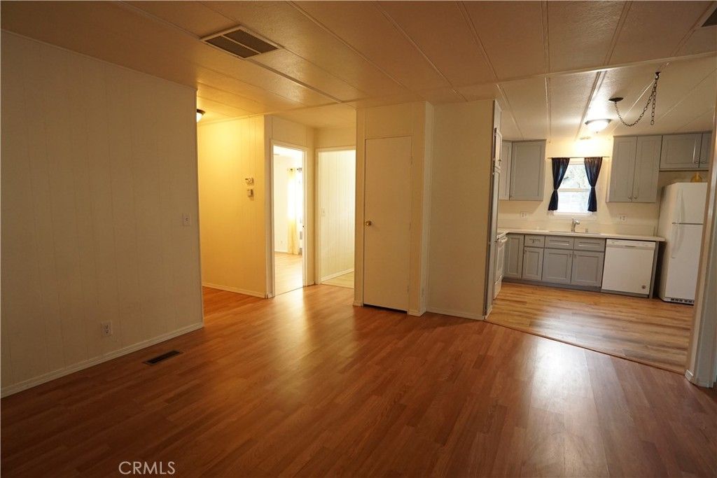Empty room, Interior, Kitchen, Wood Texture Flooring