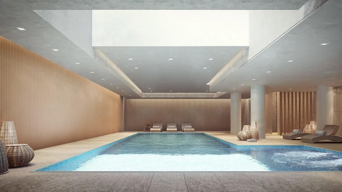 Interior, Pool, Recessed Lighting