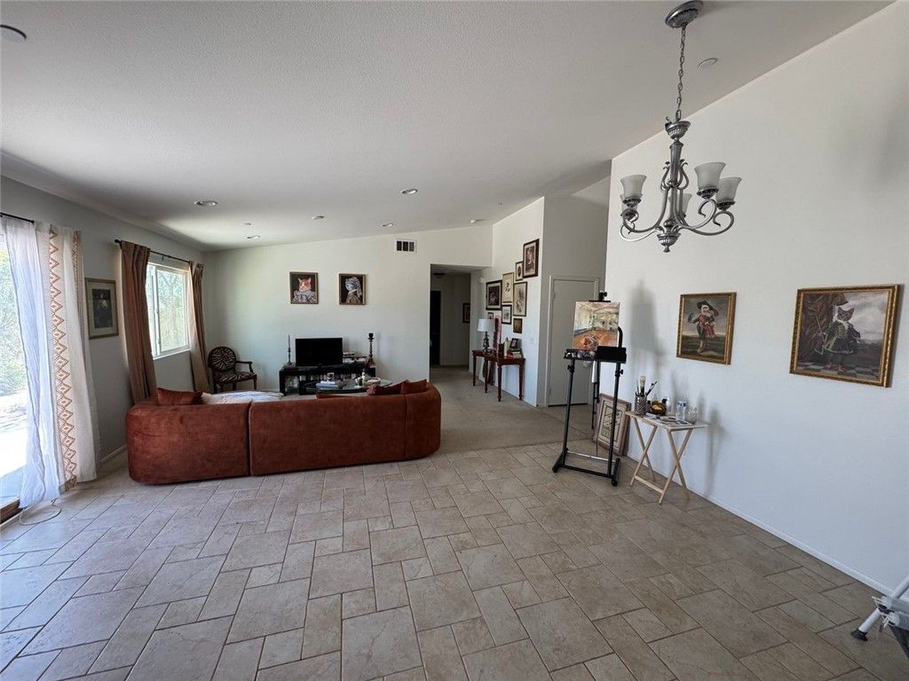 Chandelier, Interior, Living room, Recessed Lighting