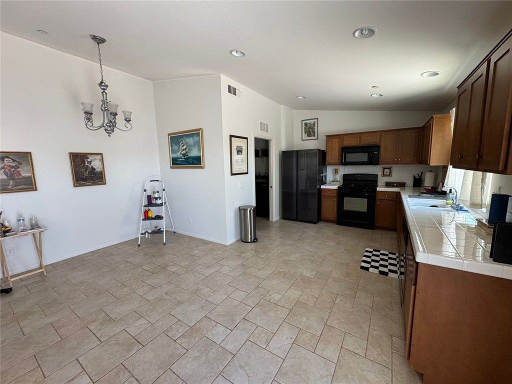 Chandelier, Interior, Kitchen, Recessed Lighting