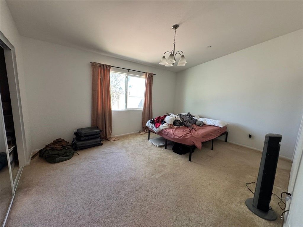 Bedroom, Chandelier, Interior