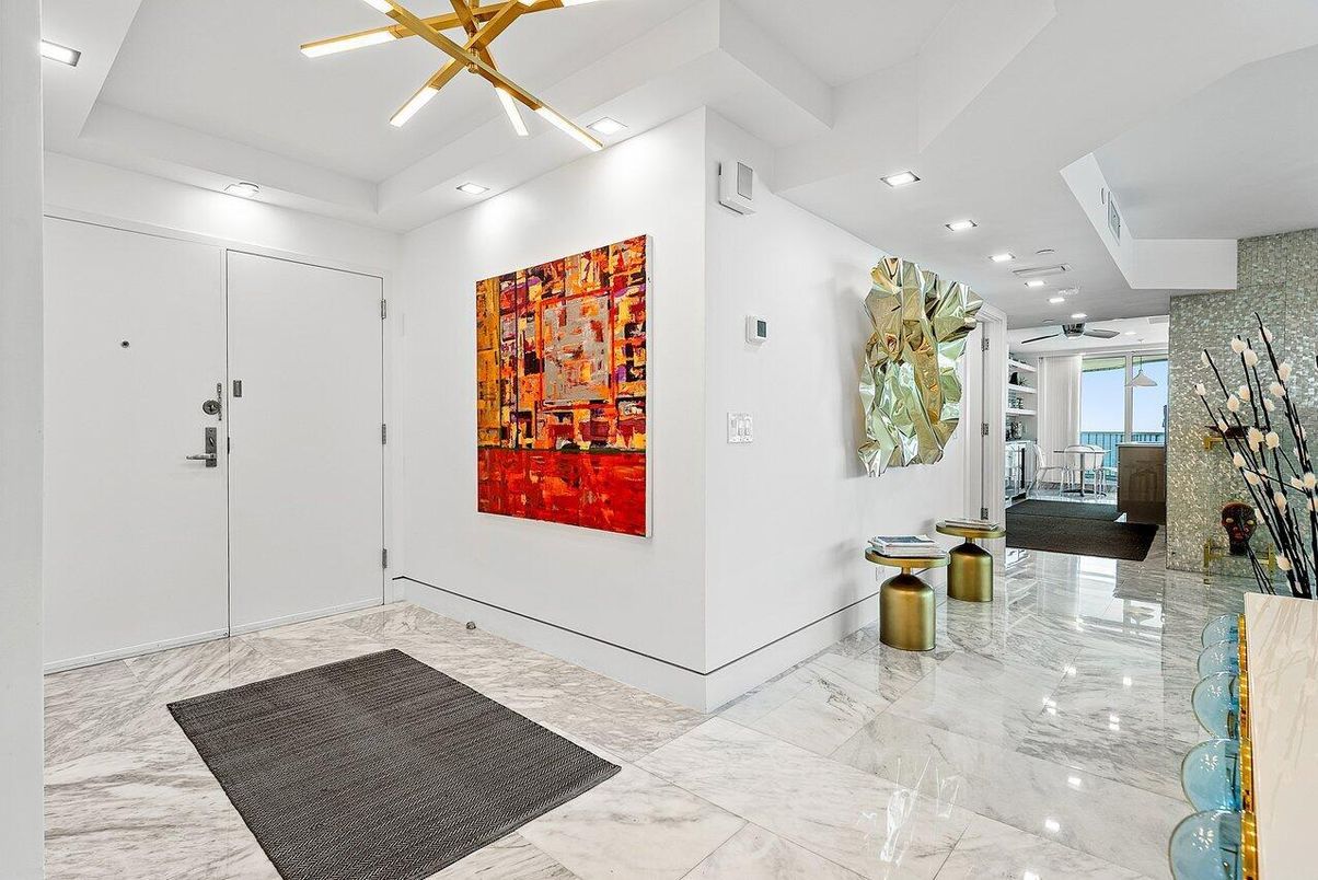 Interior, Marble, Pendant Lights, Recessed Lighting