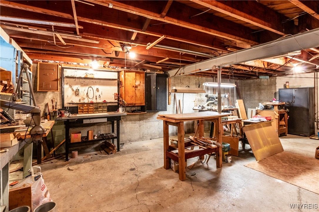 Interior, Wooden Beams