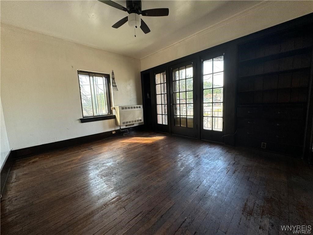 Empty room, Interior, Wood Texture Flooring