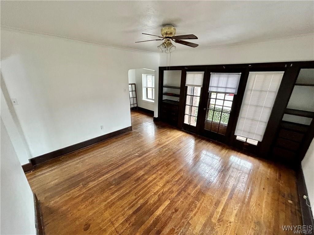 Empty room, Interior, Wood Texture Flooring