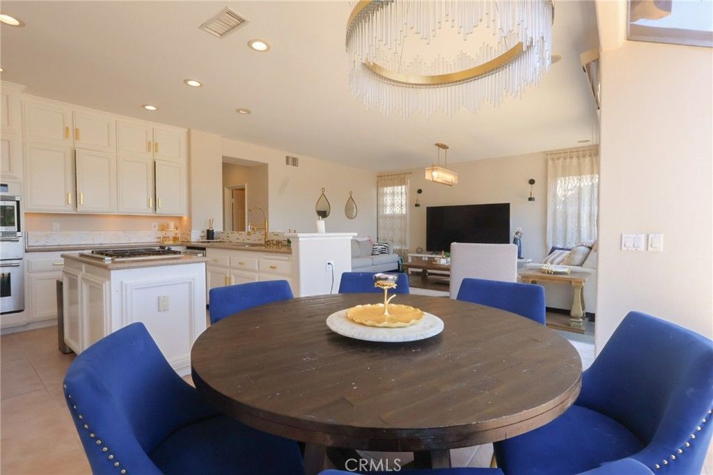 Dining room, Interior, Kitchen, Pendant Lights, Recessed Lighting