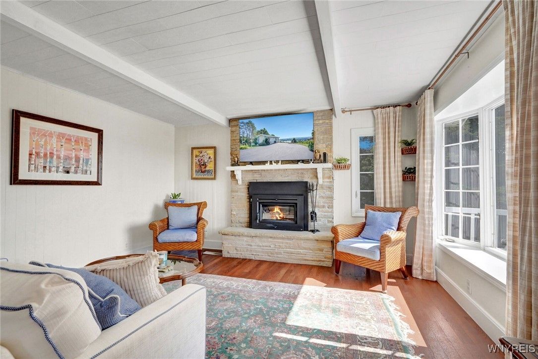 Fireplace, Interior, Living room, Wood Texture Flooring