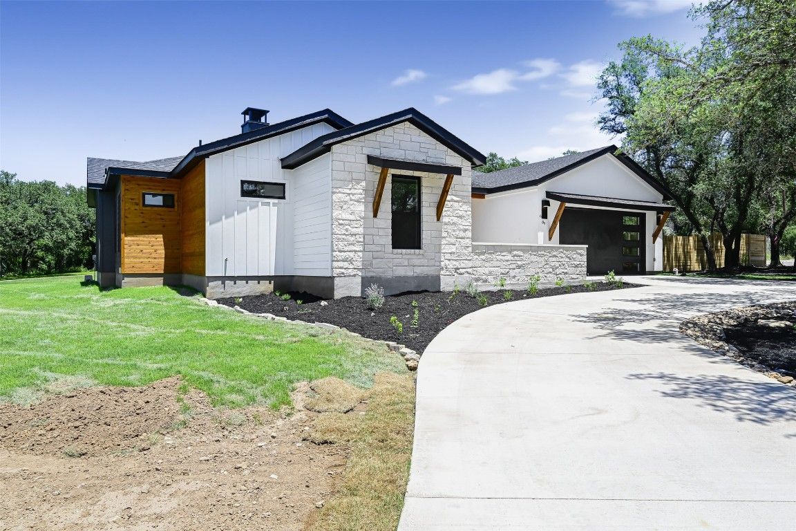 Attached, Backyard, Exterior, Facade, Farmhouse