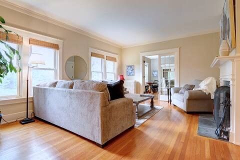 Fireplace, Interior, Living room, Wood Texture Flooring