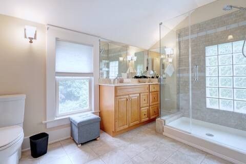 Bathroom, Glass Shower, Interior