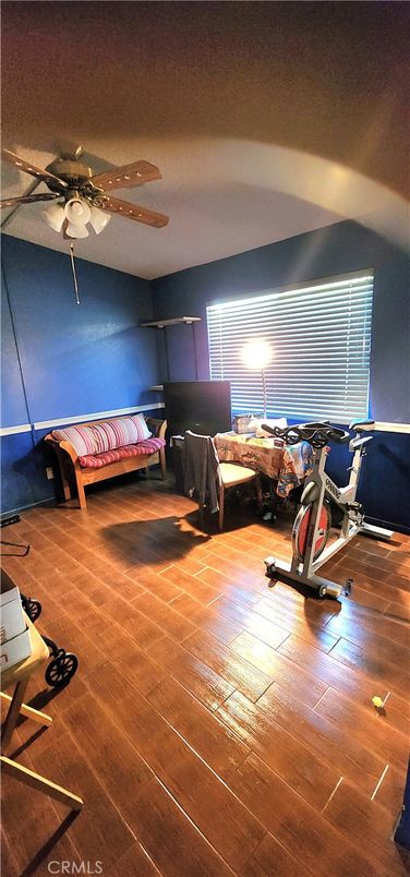 Fitness Equipment, Interior, Wood Texture Flooring