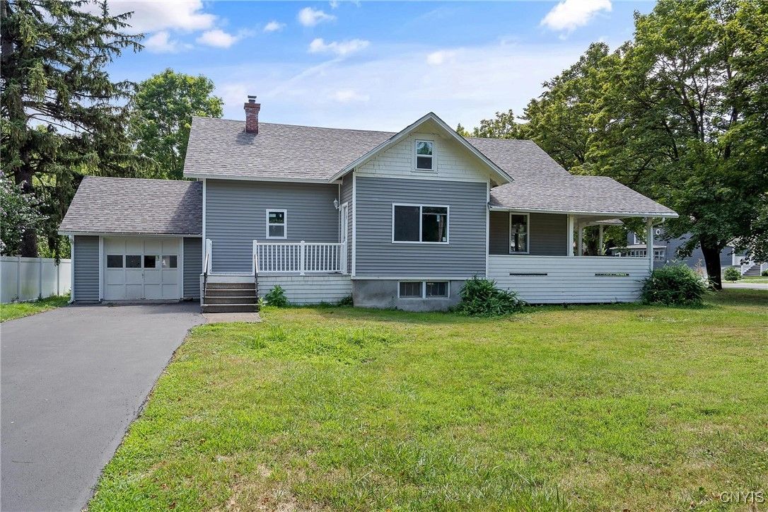 Attached, Backyard, Exterior, Facade, Cape Cod